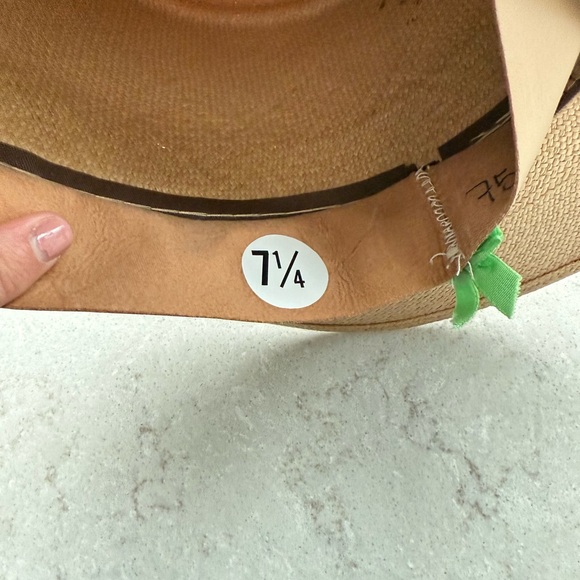 Teressa Foglia Cowboy Hat size 7 1/4